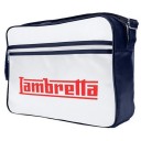 Lambretta bag white navy