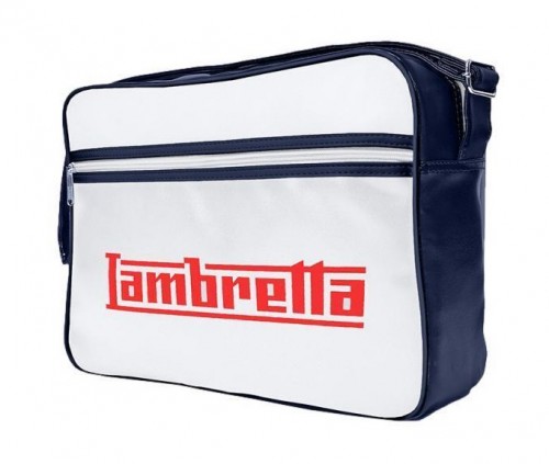 Lambretta bag white navy