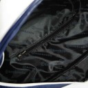 Lambretta close up white navy