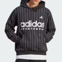 Adidas hoodie black1