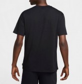 Nike Air t-shirt black red back