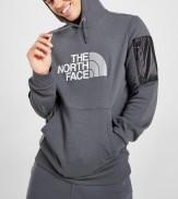 Northface Woven Pocket hoodie charcoal