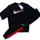 Nike Air Tracksuit Black red
