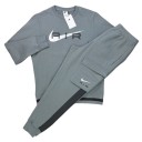 Nike Air tracksuit grey neon