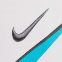 Nike Moto t-shirt white blue 2