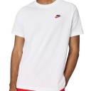 Nike Core t-shirt white red tick