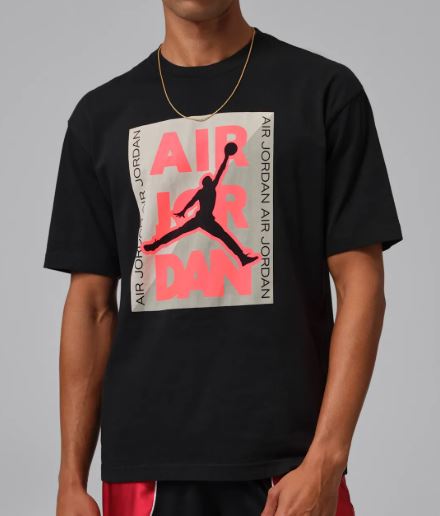 Air Jordan tee black