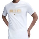 Nike Air t-shirt white gold