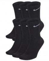 Nike socks black 6 pack