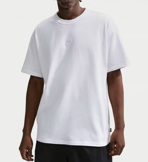 Premium essentials tee white front