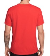 Nike Miler t-shirt red back Nike Miler t-shirt red back