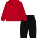 Nike jordan kids tracksuit red black 2